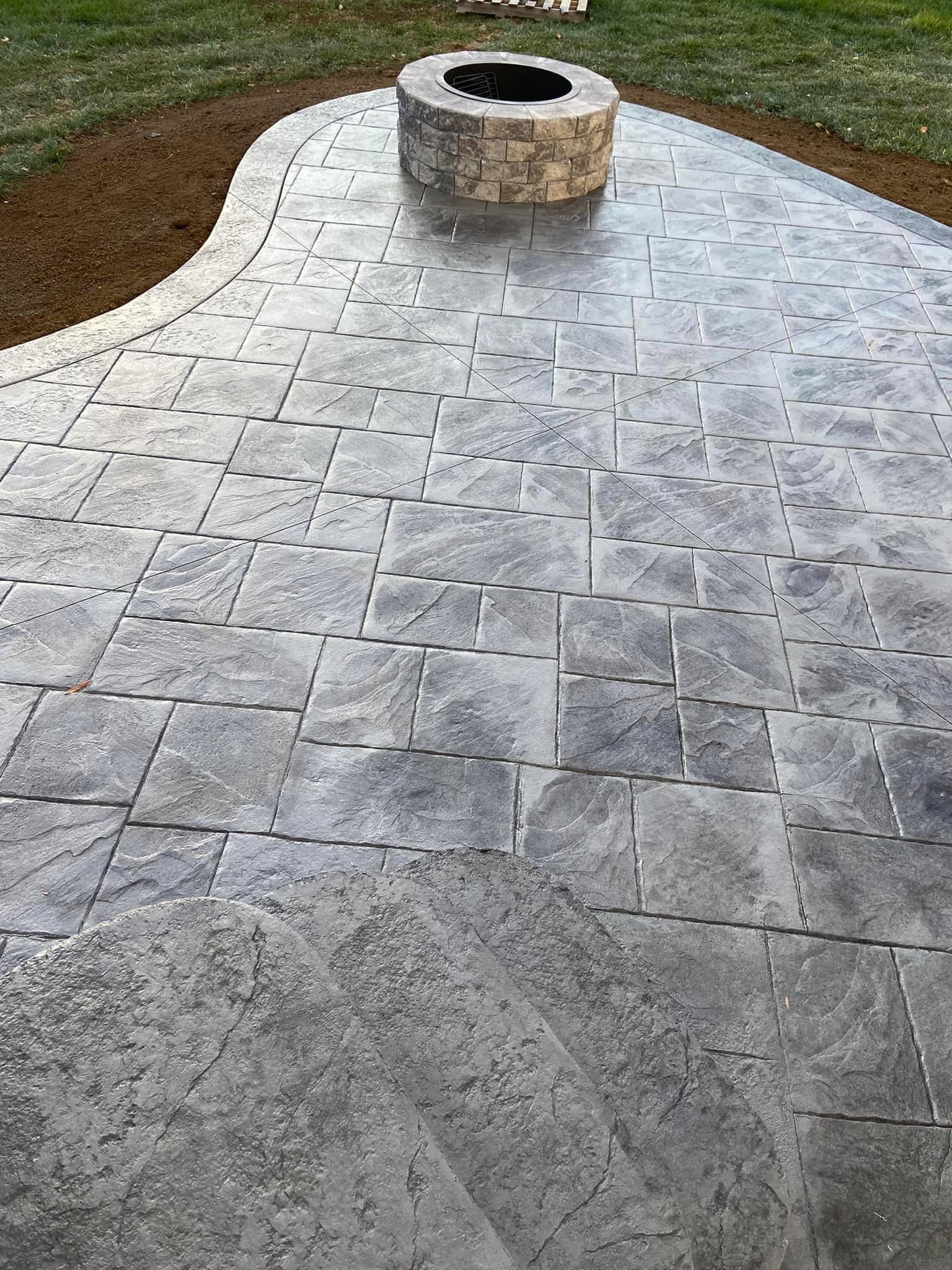 Stamped Concrete project 1
